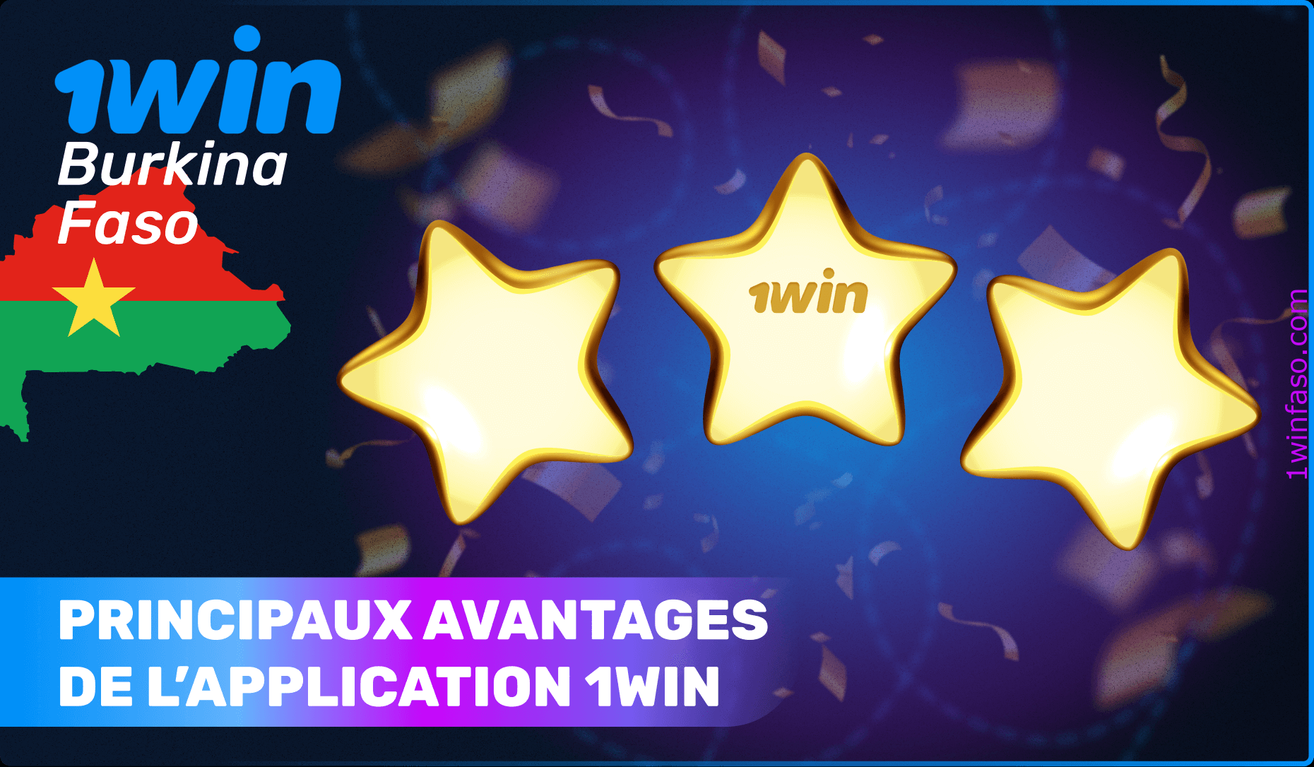 Avantages de l'application 1win pour iOS et Android.