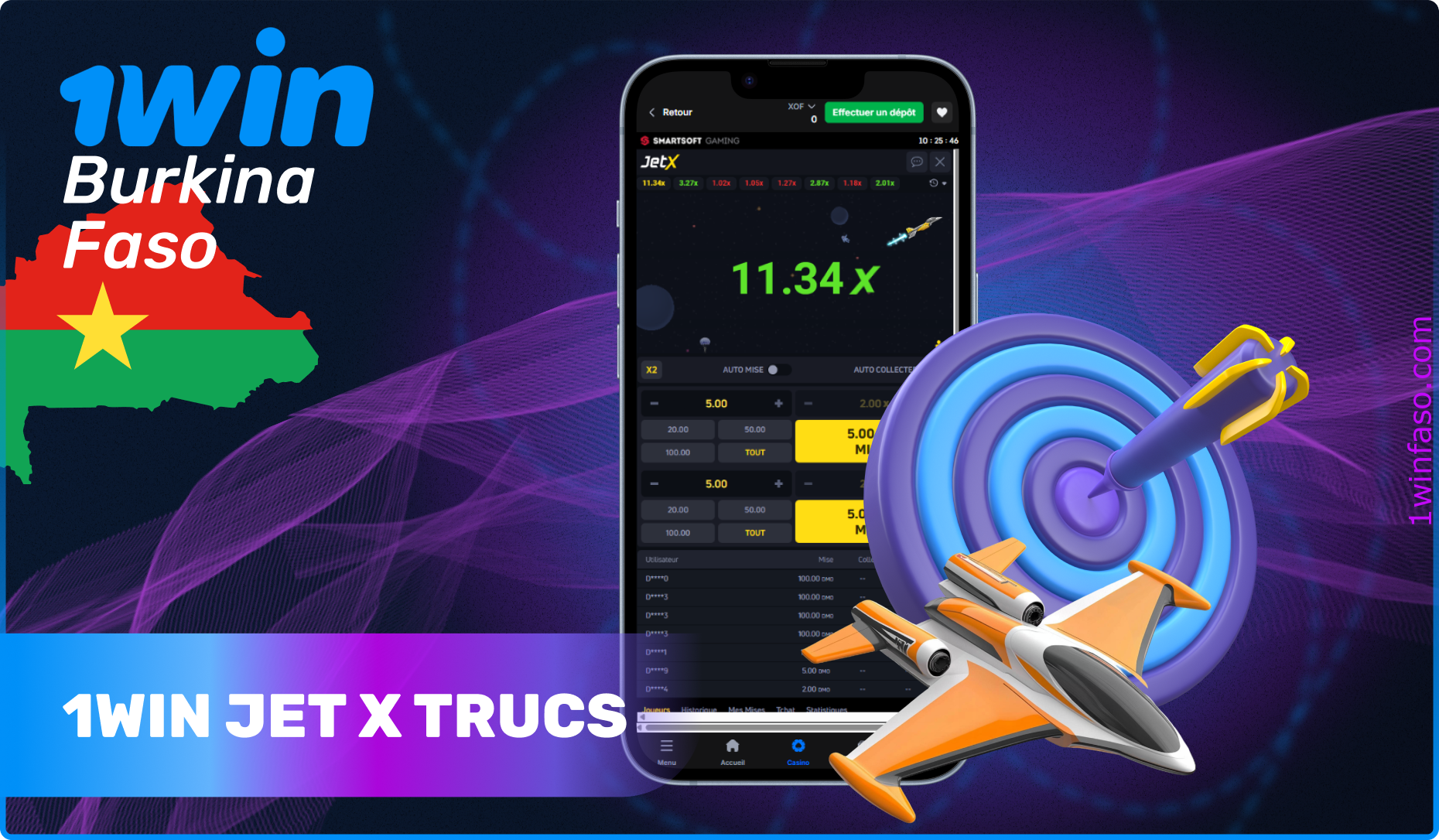 1win Jet X Trucs, astuces et stratégies populaires