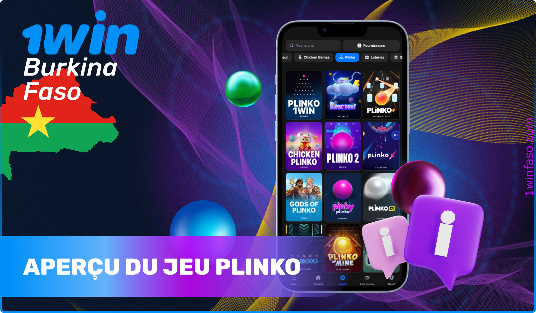 Aperçu du jeu Plinko en argent réel