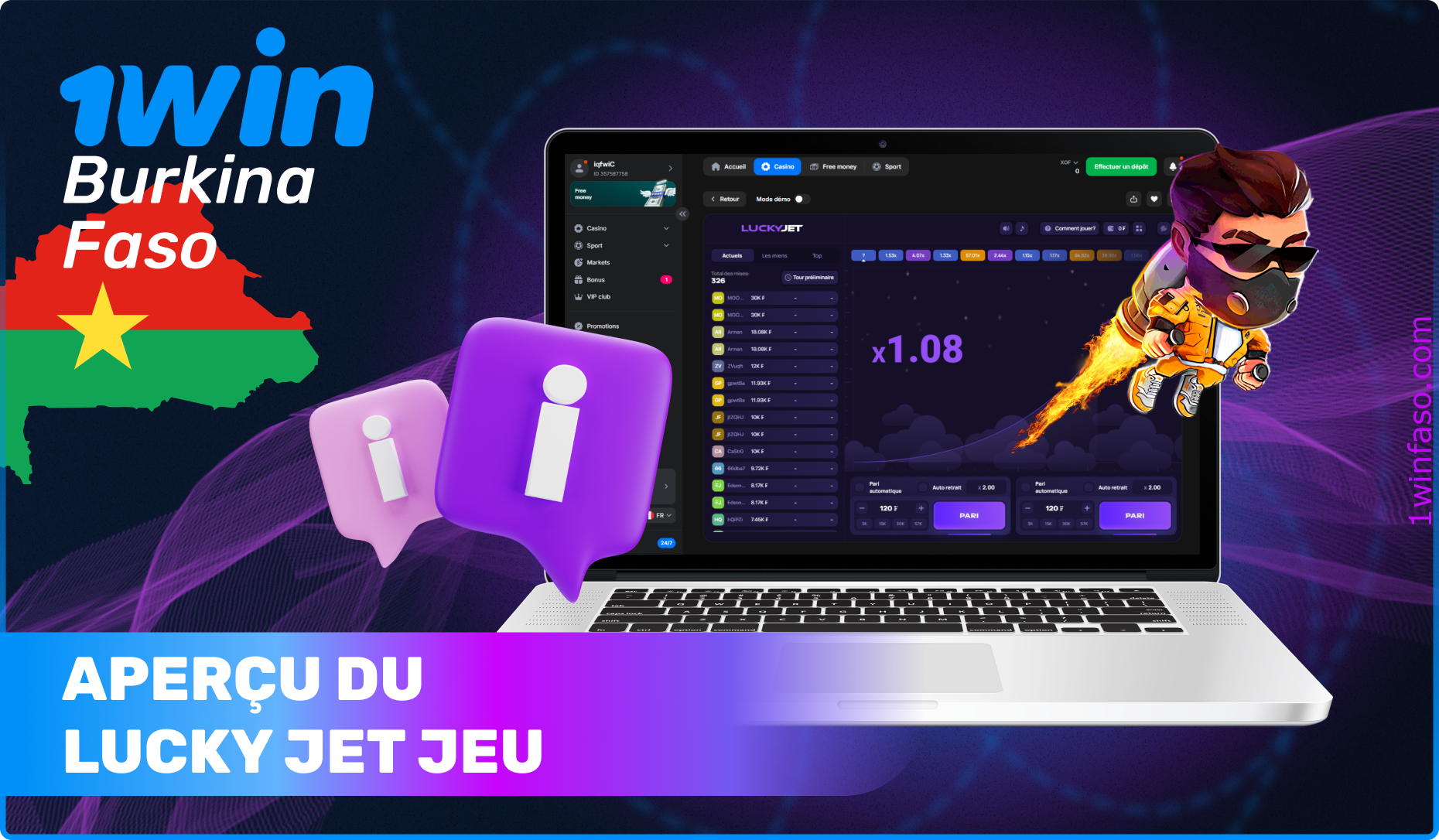 Jet Pack Aperçu du jeu